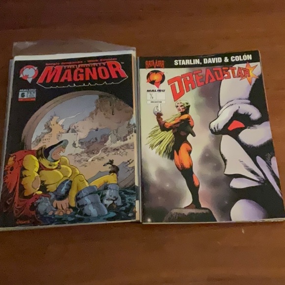 Bundle of 10 Various Malibu Comics - Picture 3 of 7